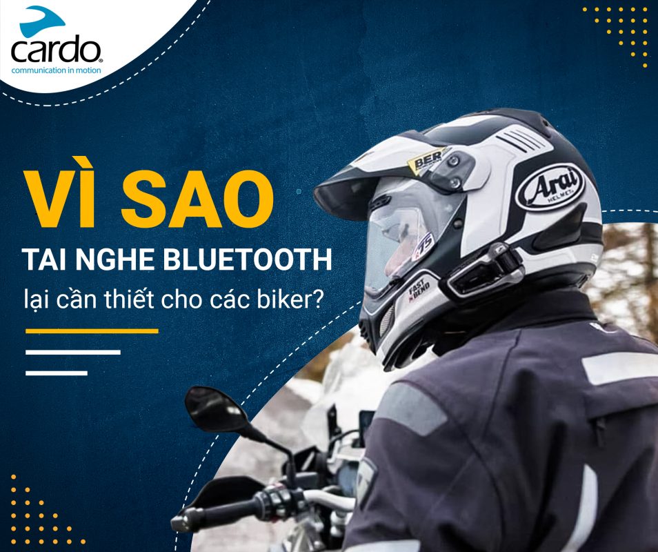 VÌ SAO TAI NGHE BLUETOOTH CẦN THIẾT CHO BIKER? VÌ SAO TAI NGHE BLUETOOTH CẦN THIẾT CHO BIKER
